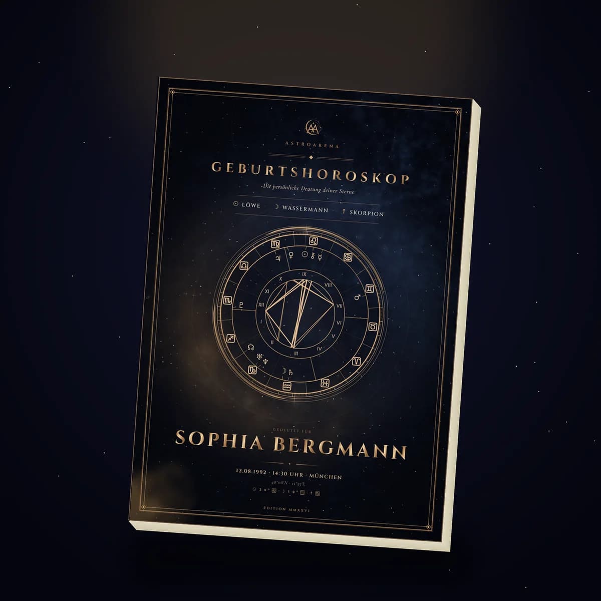 Geburtshoroskop — Mystisches Cover